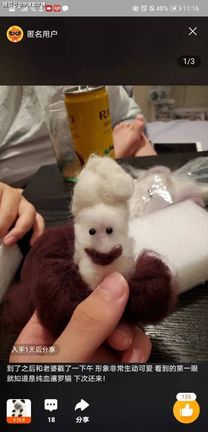 羊毛毡买家秀可以有多好笑这也太丑了吧