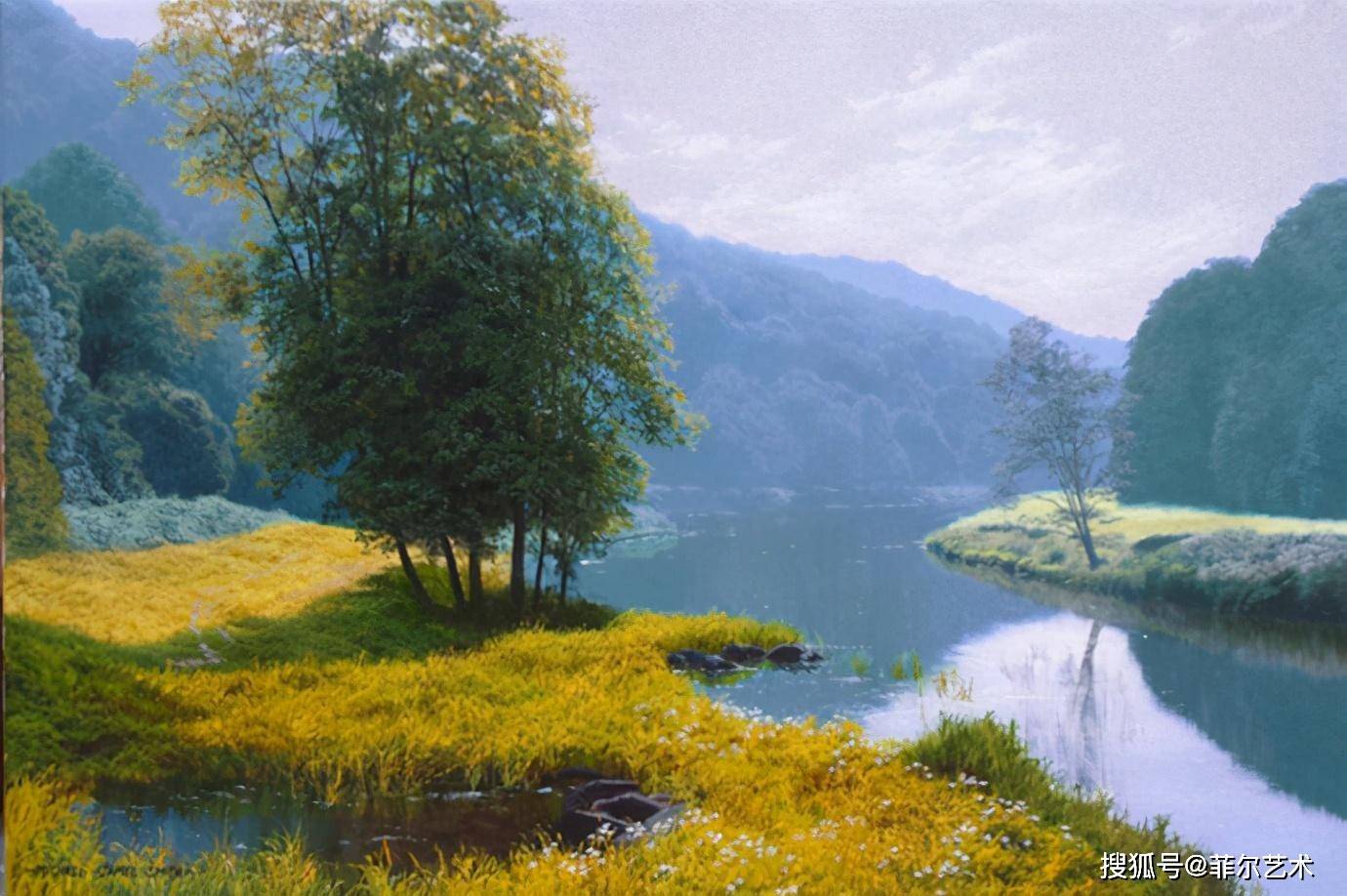 英国艺术家风景油画作品太迷人