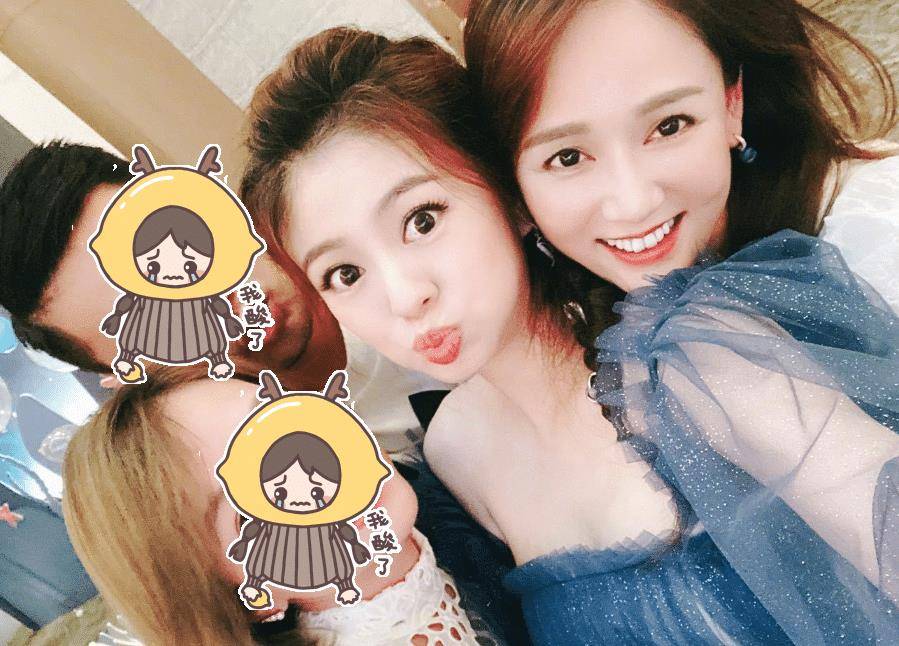 安以轩晒产前派对合影照片放大41岁陈乔恩这颜值我没眼花吧