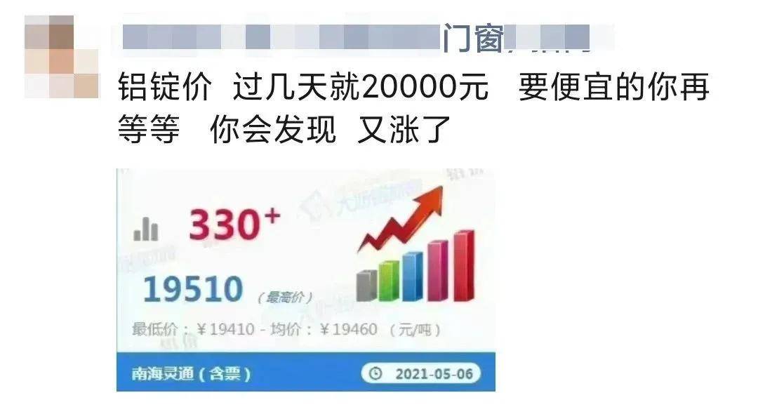 买门窗要趁早涨价是必然