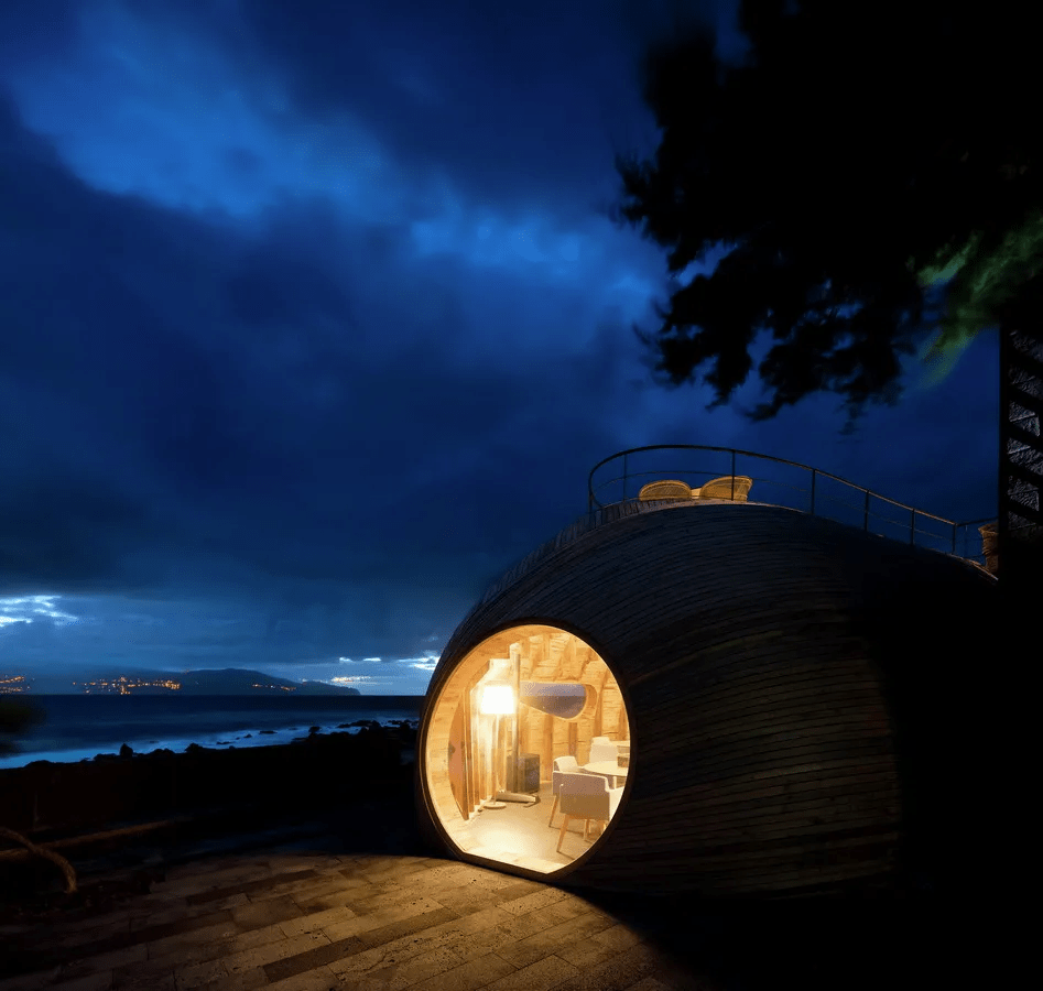 03 九小时"胶囊"旅馆这个项目为胶囊旅馆创造了一个全新的标准这种名