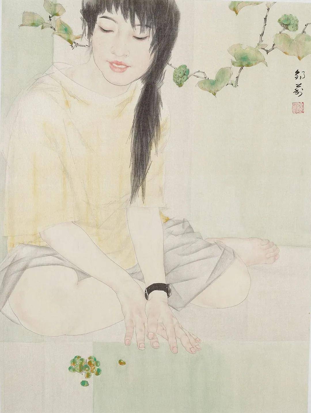 原创实力派画家邹莉人物画作品欣赏