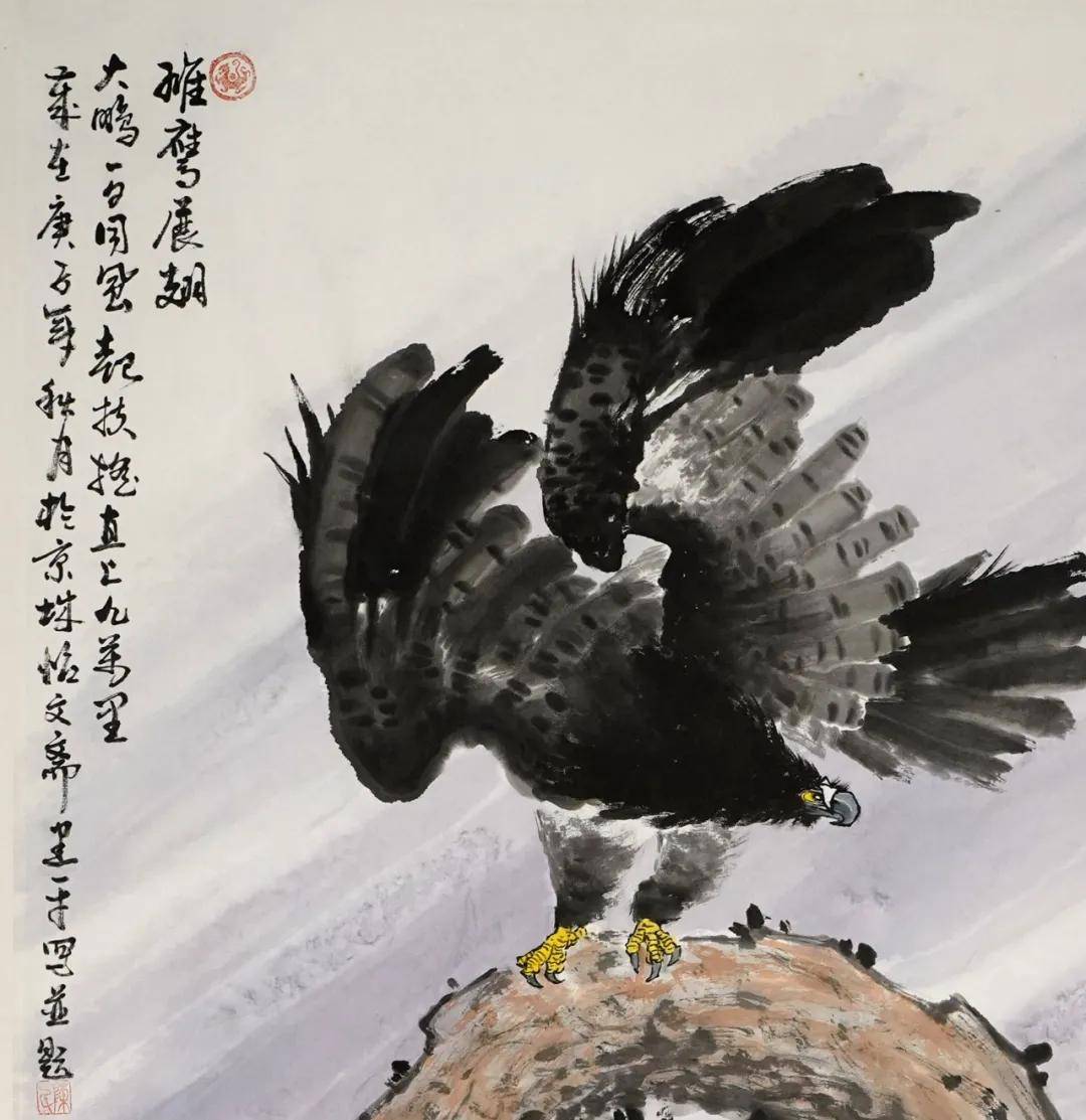 若您对陈建平的艺术作品感兴趣,欢迎搜索公众号"北京京海墨韵书画院"