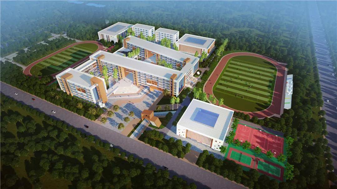 大卫新作打造人性化空间莒县岳石路中学