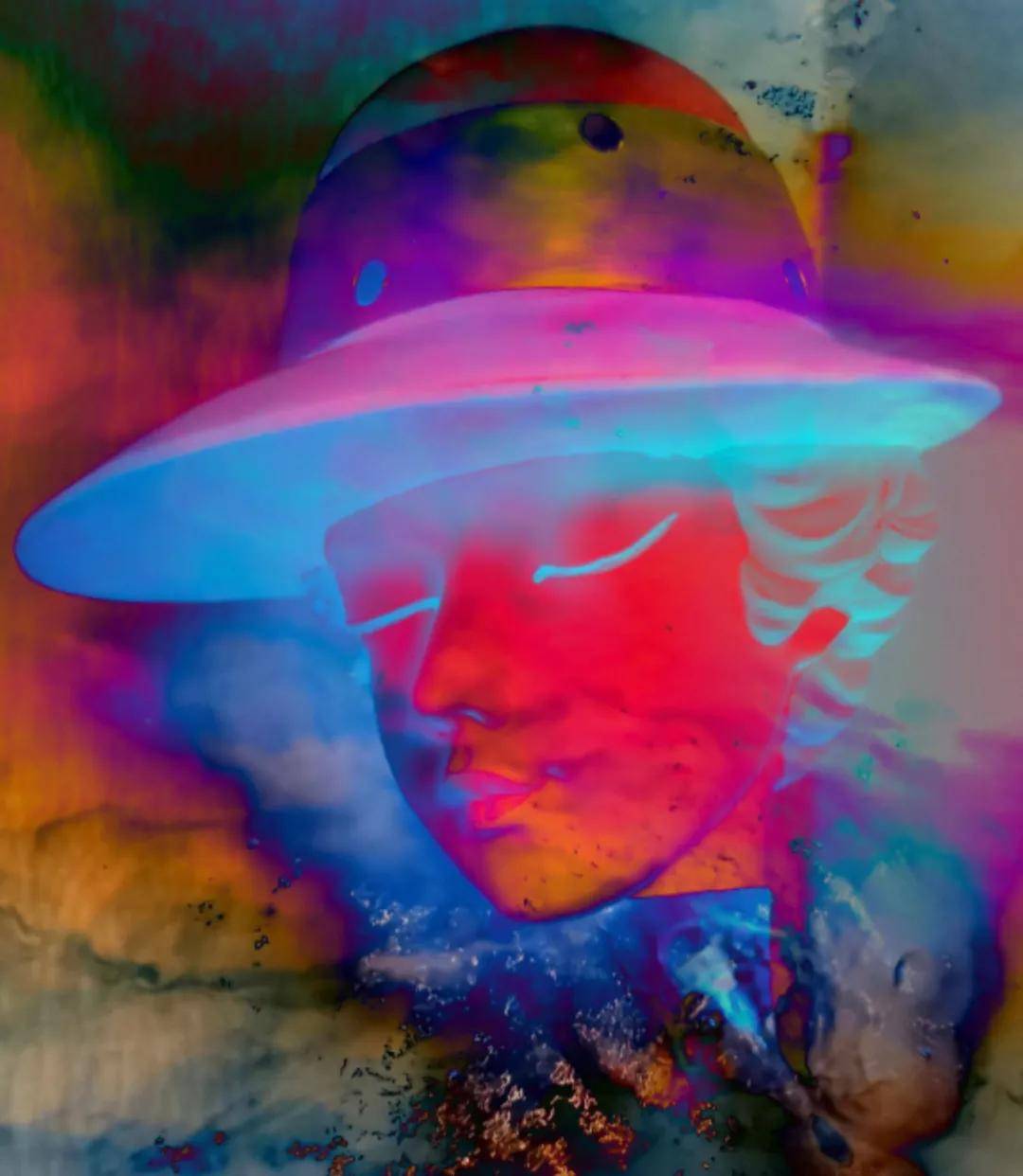 陈小苹 《美》 抽象摄影 60x60cm 2021年