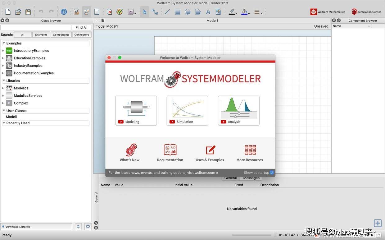 wolframsystemmodelerformac建模仿真分析工具
