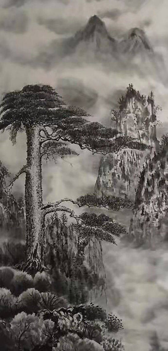 当代实力派画家姜启焕厚重浑穆纵横苍劲