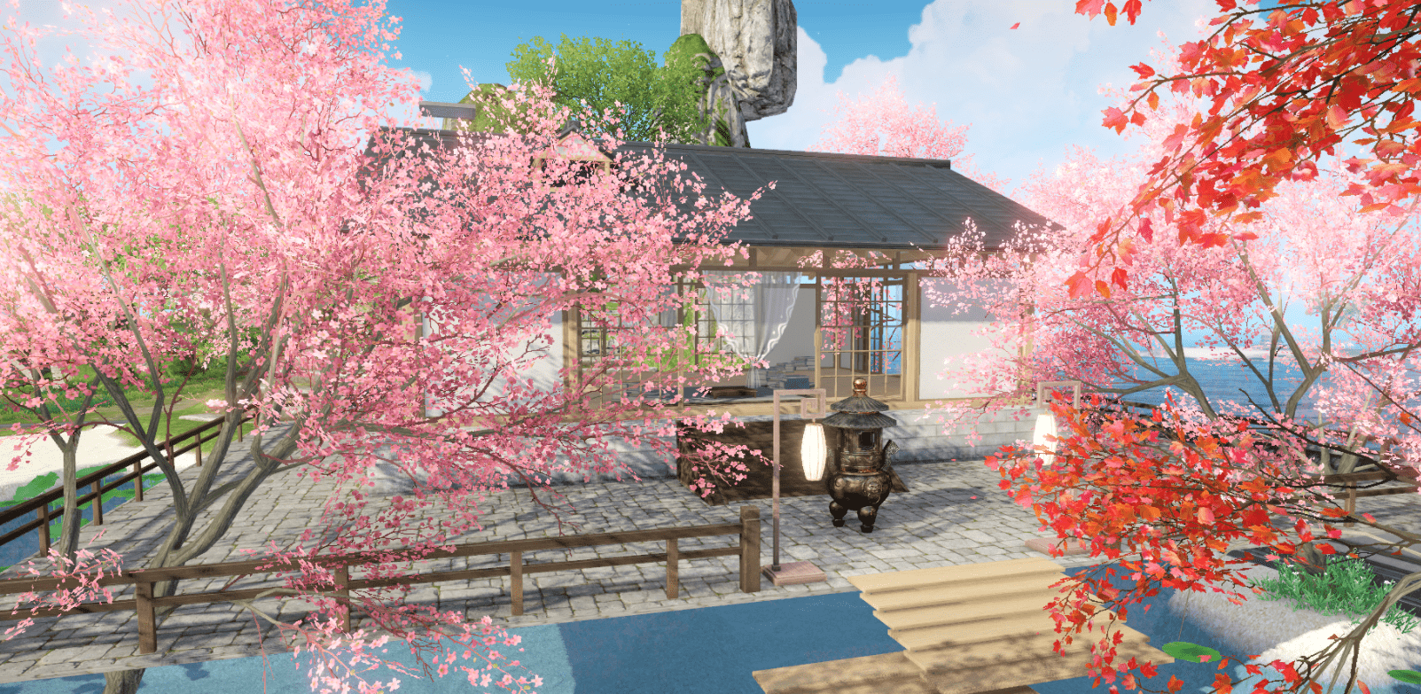 山河令粉丝太拼继富婆包下黄浦江广告屏后又有人盖出四季山庄