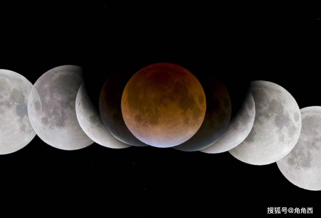 2021年度天文大戏 超级红月 5月26日即将现身天穹 月食