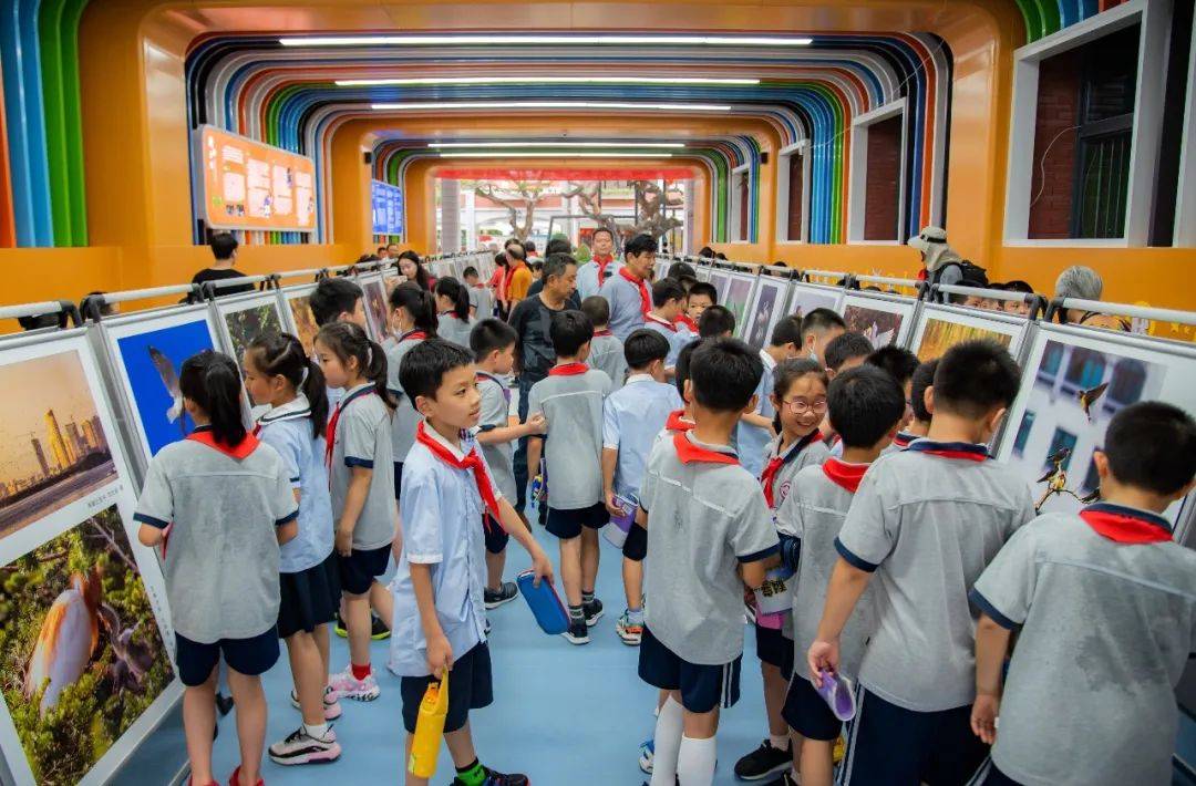 "翔飞鹭岛 爱我家乡"摄影公益巡展亮相厦门校园