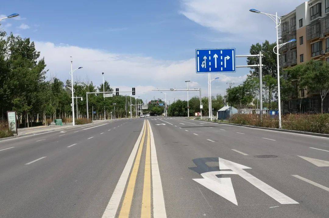 优化道路环境保障群众出行延庆道路标志标线变更