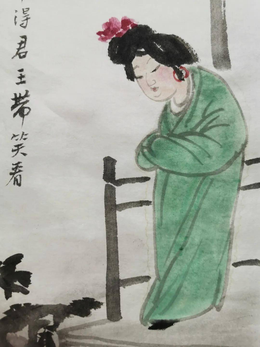 笔墨随心清新自然一一徐建明中国画人物花鸟小品辑