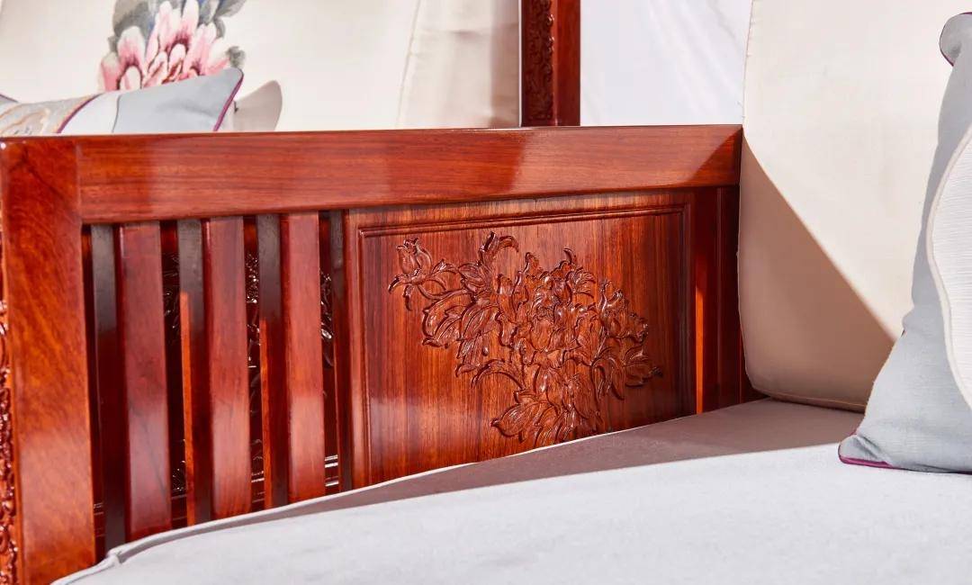 看看你家红木家具有没有这种"富贵"纹?