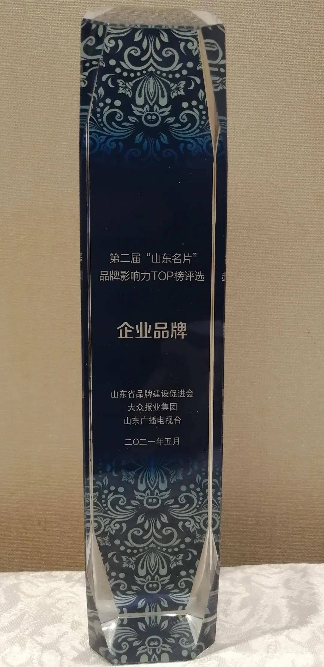 鲁南制药集团入选第二届山东名片品牌影响力top榜