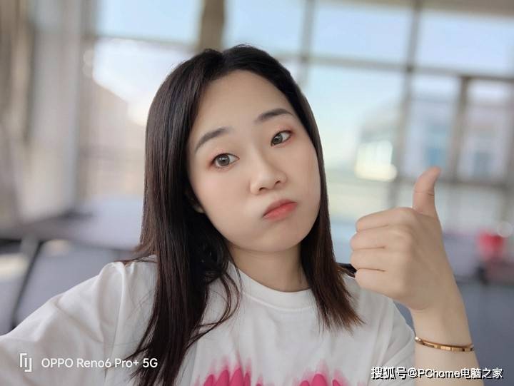 光斑|OPPO Reno6 Pro+人像视频体验：素颜不愿自拍？用AI焕采美妆
