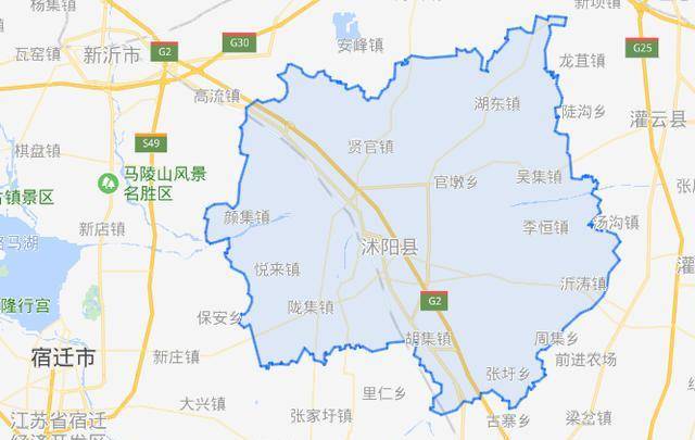 江苏省一个县,人口超120万,地处两省交界处!