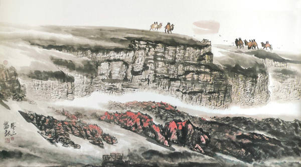 然而新疆的冬季更是令人神往,天山的松,戈