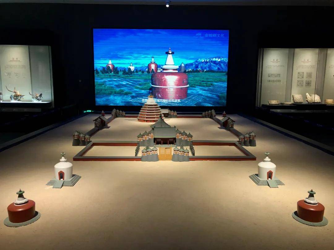 西夏博物馆西夏陵展厅 图源/艺旅文化