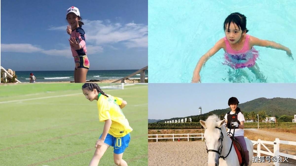 13岁森碟运动照太惊艳!挥拍有力腿部肌肉抢镜