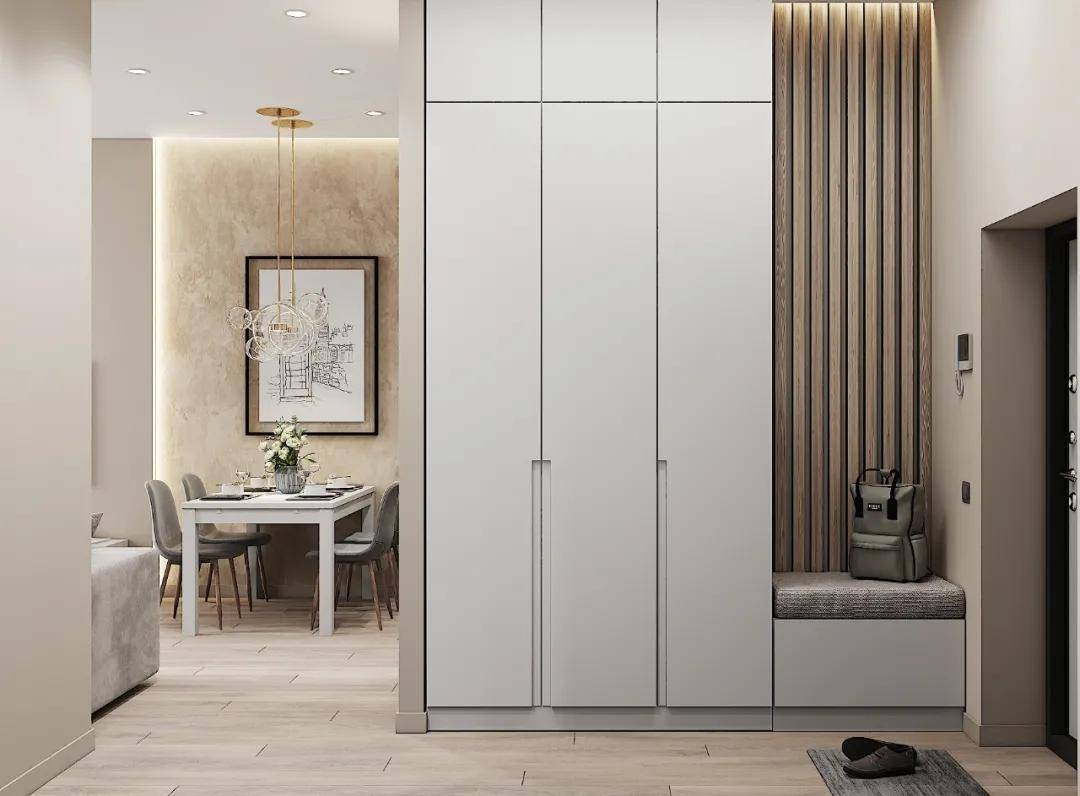 龙岗装修的100种极简入户鞋柜设计太喜欢这样的设计了