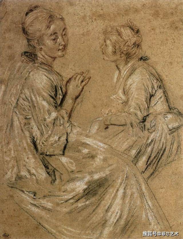 透过一个艺术家的眼看世界画家华多Antoine Watteau简介和作品_安东阿·华托