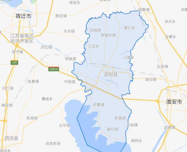 泗县县城地图全图图片