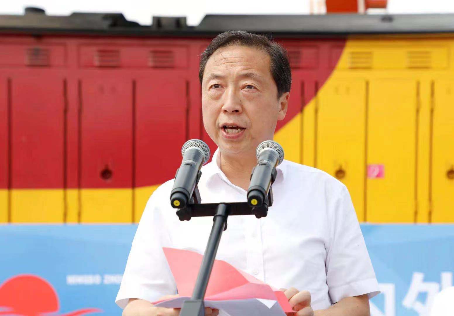 浙江省海港集团,宁波舟山港集团党委书记,董事长毛剑宏致辞