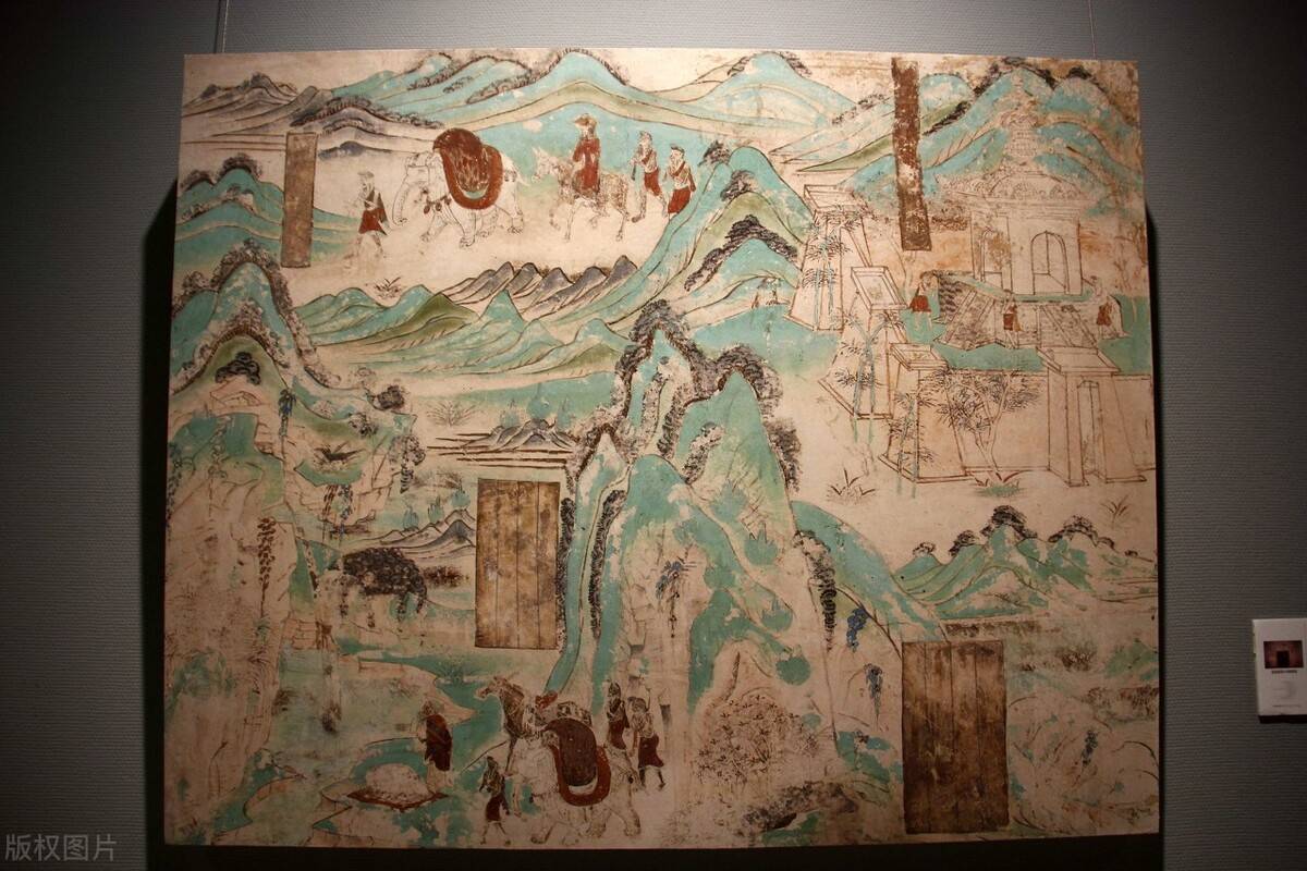 这里,是丝绸之路的起点,是穿越中国历史的时间隧道_壁画