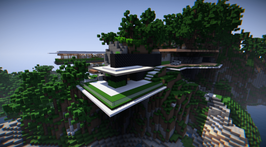 原创耗费数亿方块!《我的世界》不敢高攀的豪宅 建好了不敢住 供着