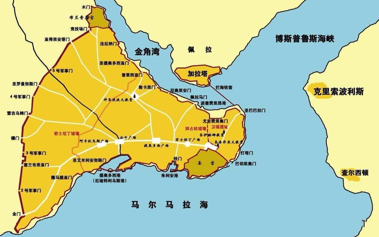 东罗马帝国都城君士坦丁堡堪称固若金汤 为何却先后三次被攻破 十字军