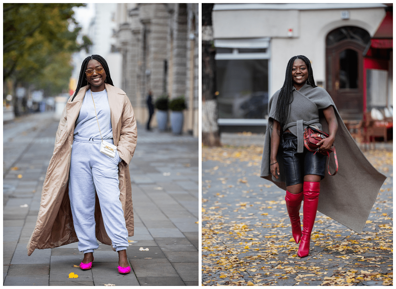 搭配艳丽的色彩偏中性, tint的布尔乔亚风格,所以造型的搭配会很低调.