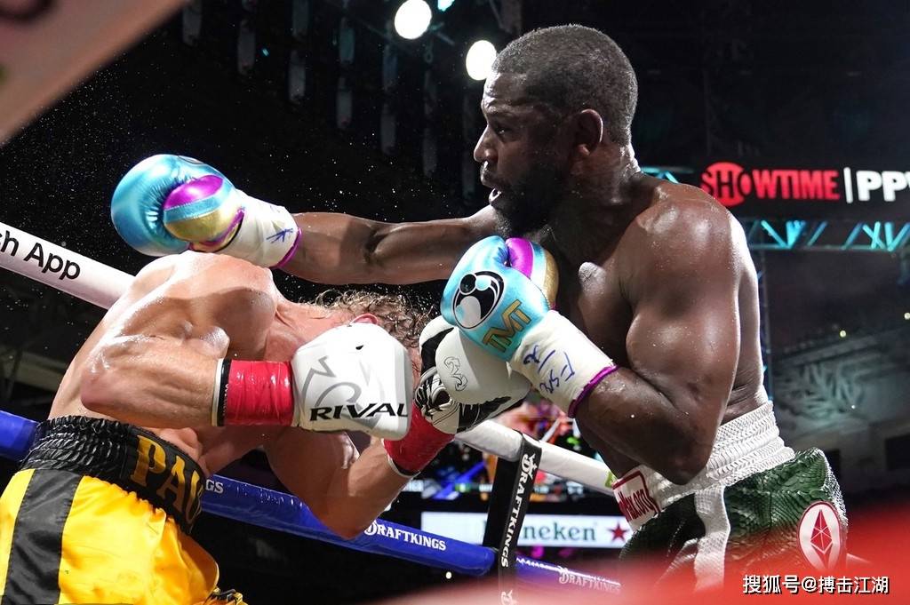 原创梅威瑟vs保罗打满8回合!梅威瑟宝刀未老碾压对手,豪赚1亿美金