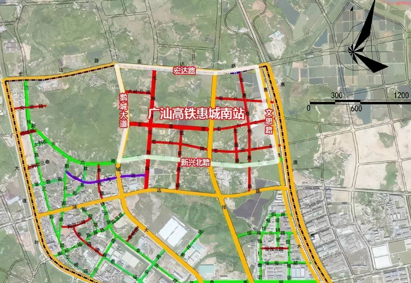 原創廣東在建一座高鐵站,規模3臺7線,是惠州的又一重要交通樞紐