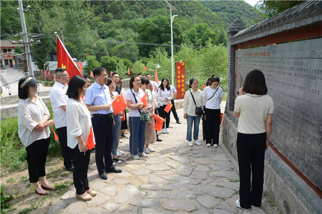 2021年6月7日,运城市科协党组书记张建波带领市科协及绛县科协全体