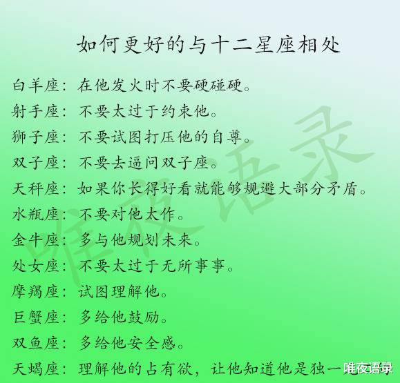 如何更好的與十二星座相處獅子座不要試圖打壓他的自尊十二星座愛上