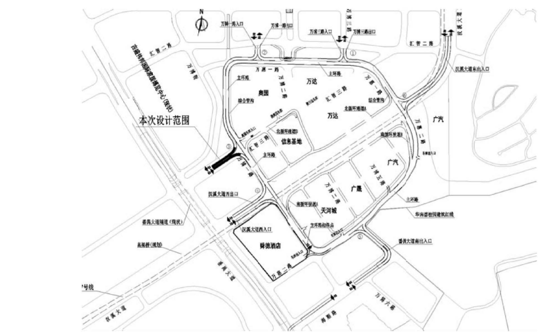 萬博商務區市政道路地下環路有大動靜