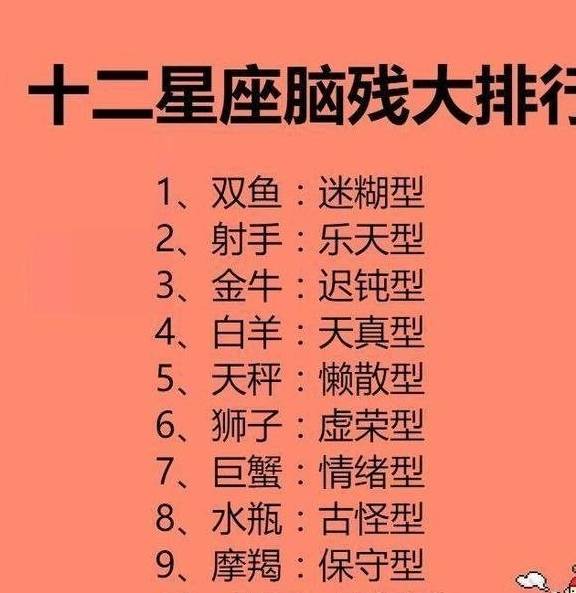 星座大排名_12星座谁胸大排名
