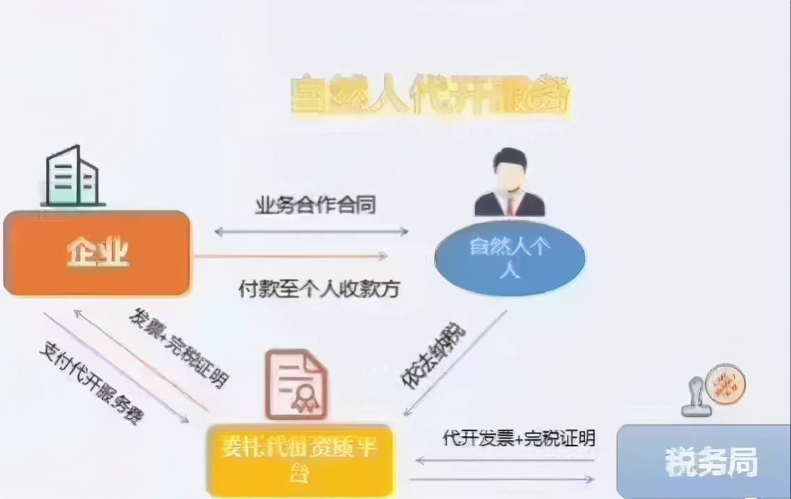 那么自然人代开我们可以开那些品目呢？我的企业能做吗？与个人发生了业