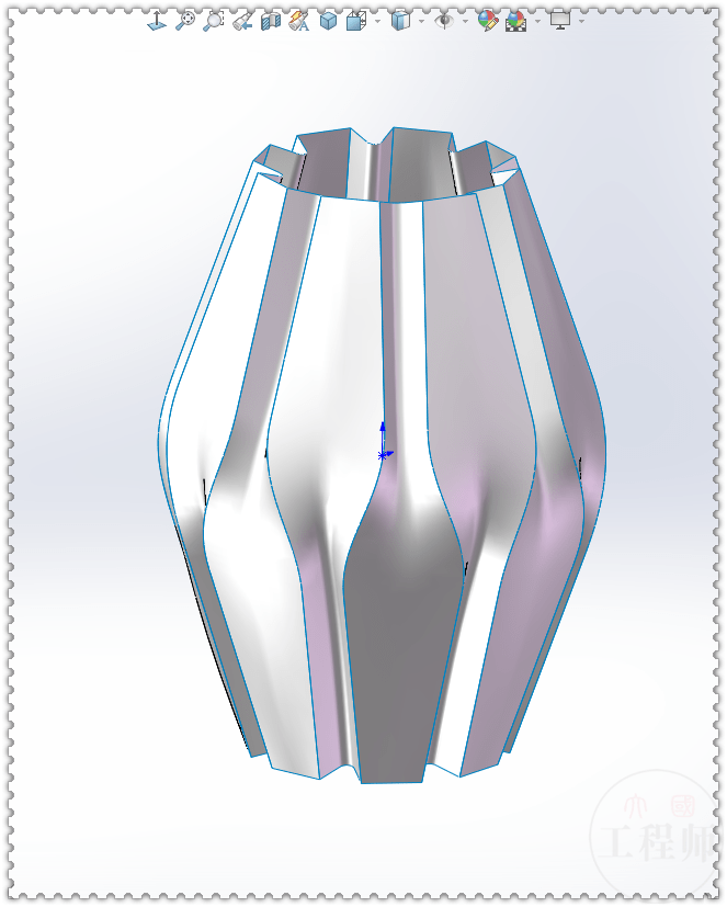 solidworks画复杂曲面图片