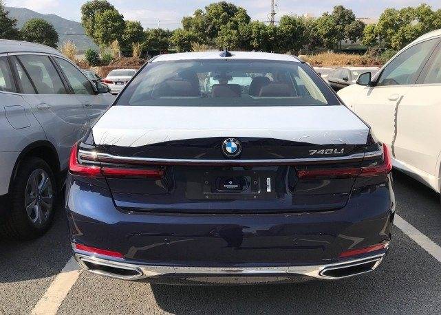 全新宝马740li实车到店了颜值显大气上档次网友太帅了