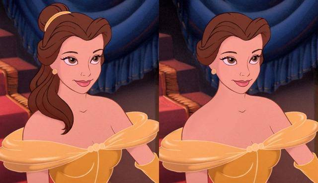 图片[3]-迪士尼公主被P成短发，艾莎看着好飒，乐佩官方有原版-金错刀_词牌名