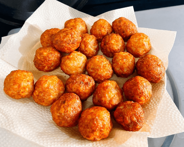 牢记这2点,肉丸香酥又好吃,也滋补_丸子