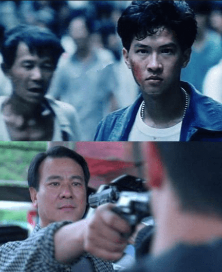 那个时候李修贤要拍一部关于警察题材的电影而张家辉本身有这方面的