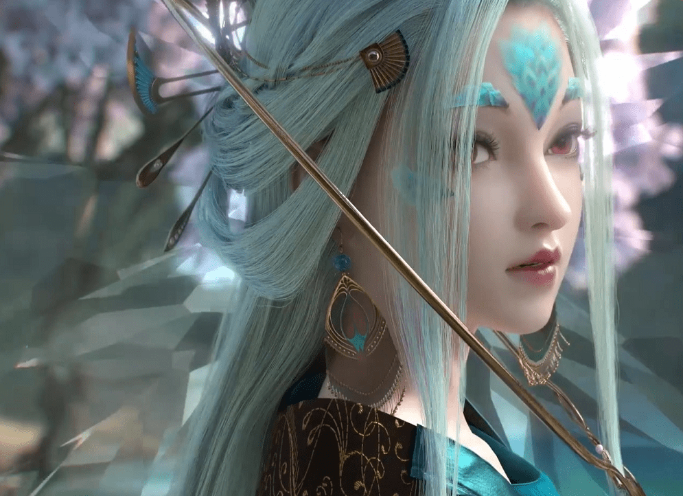 眷思量女神奉眠颜值高其实女主也不错头上为何戴鱼鳞