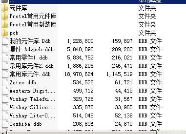 protel99se元件库