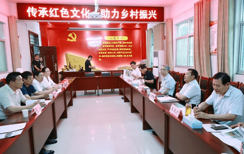 王振利深入驿城区调研指导革命老区振兴发展工作