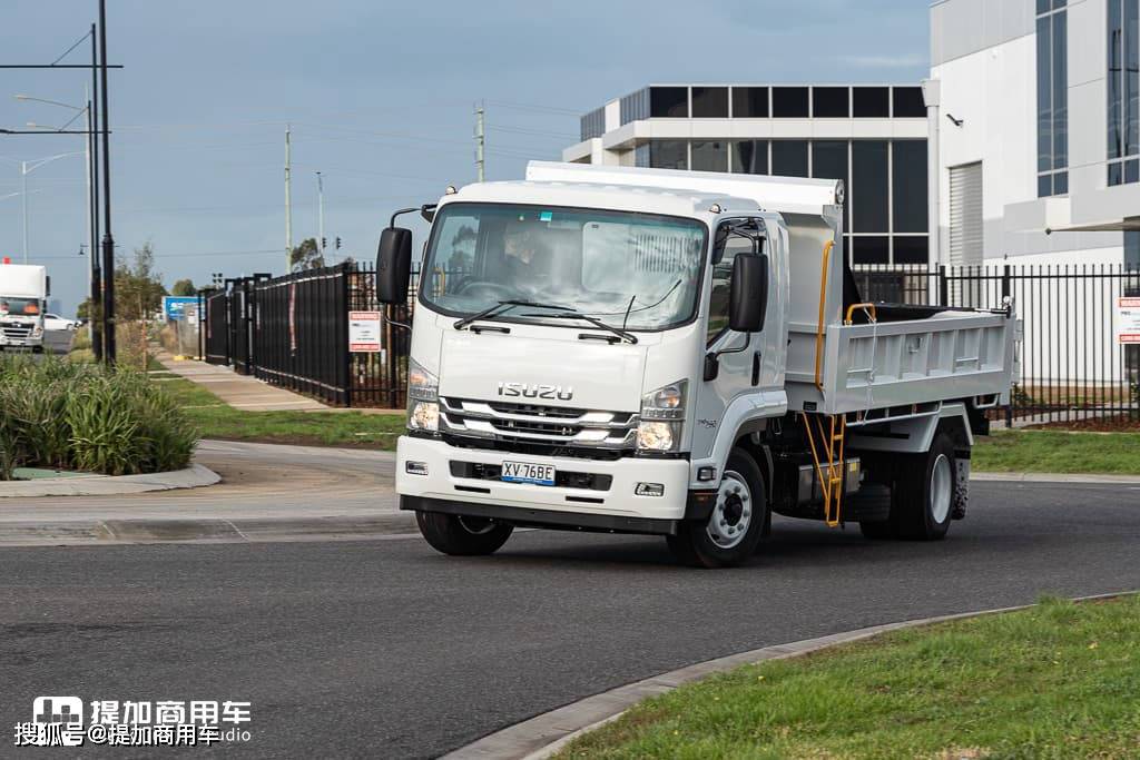 这款载重不到8吨的五十铃自卸车在澳洲卖近70万人民币啥配置