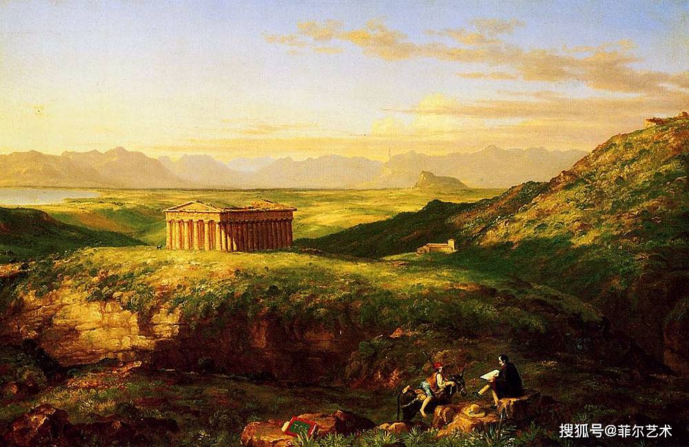 美国画家Thomas Cole 荒野风景油画作品欣赏_手机搜狐网