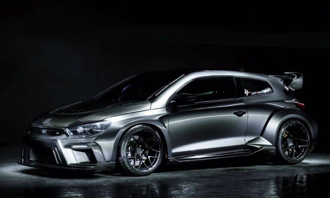 大众最美双门轿跑尚酷爆改aspec宽体套件动力达430匹不输入门超跑