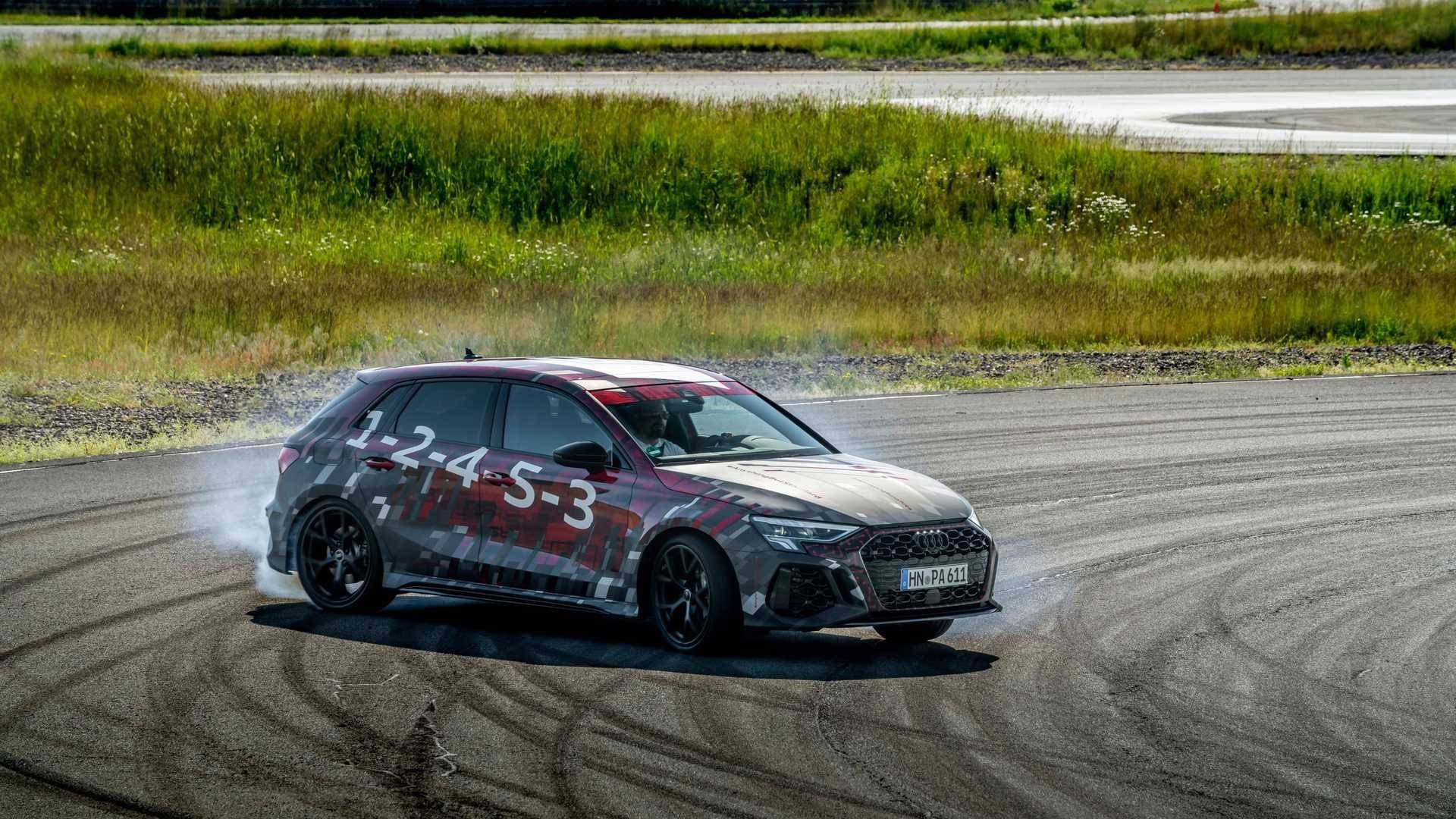 25t五缸机漂移模式加持全新奥迪rs3官图发布